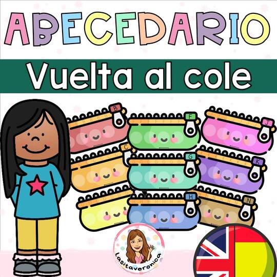 Mi estuche de letras / Trazo de letras. Vuelta al cole.