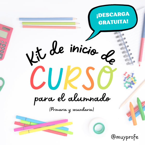 KIT DE BIENVENIDA PARA EL ALUMNADO