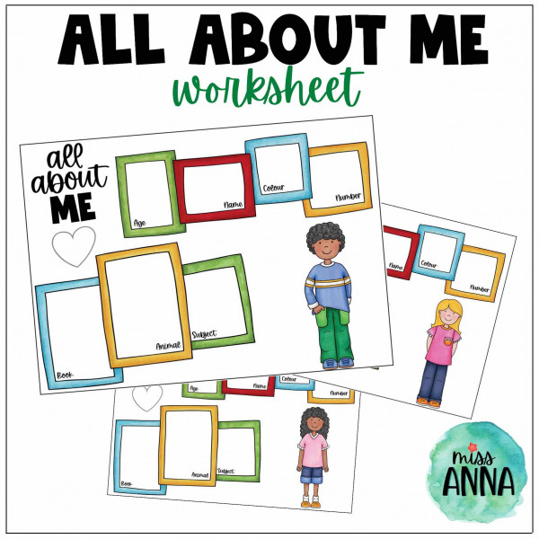 All about me WORKSHEET