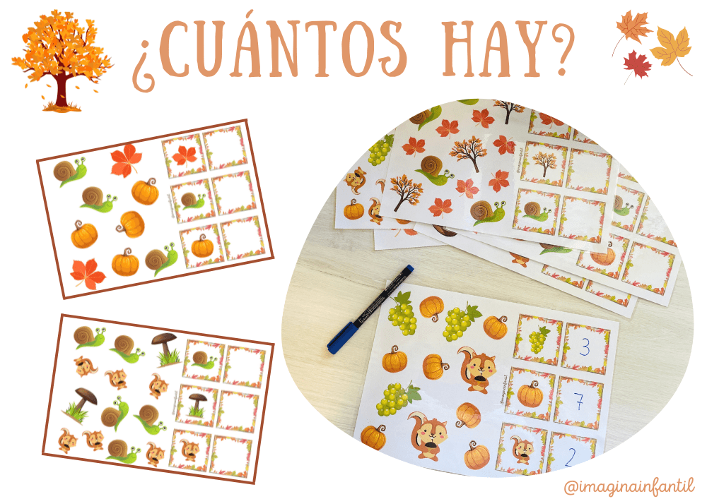 ¿Cuántos hay? - Otoño