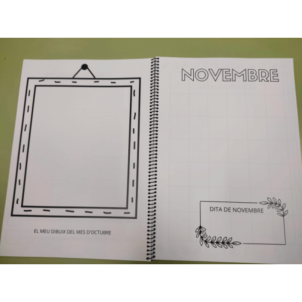 LLIBRE DEL CALENDARI PER A PRINCIPIANTS CURS 23/24