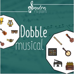 Dobble musical, cursos altos de Educación Primaria