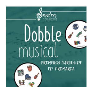 Dobble musical, cursos bajos de Educación Primaria