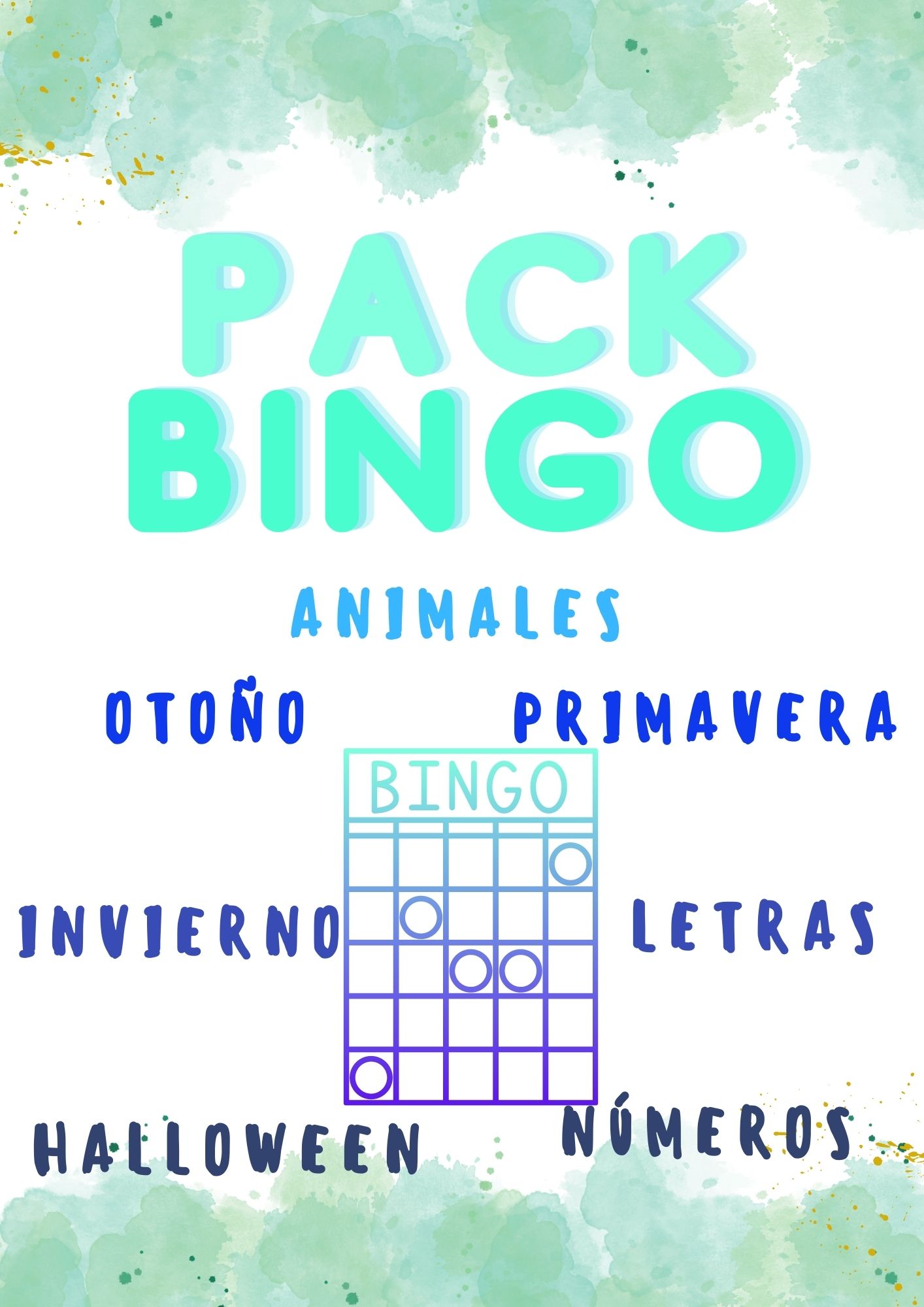 Pack de 7 Bingos