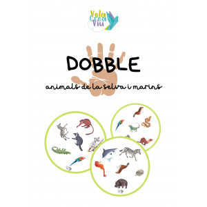 Dobble animals de la selva i animals marins