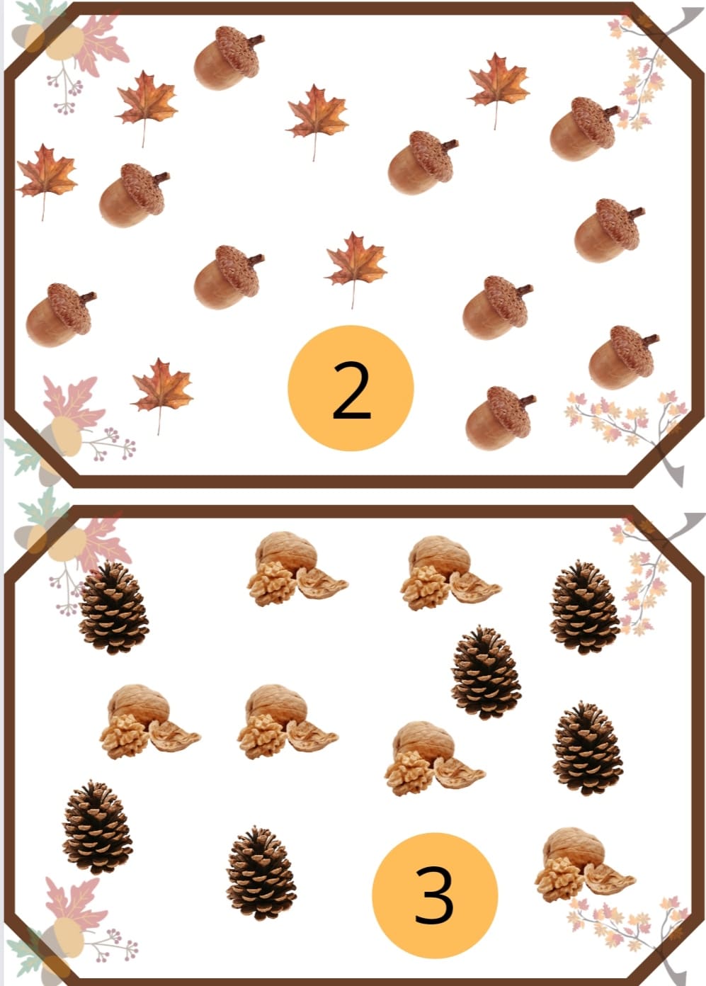 Fes agrupacions Tardor