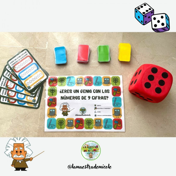 JUEGO DE LOS NÚMEROS DE 9 CIFRAS