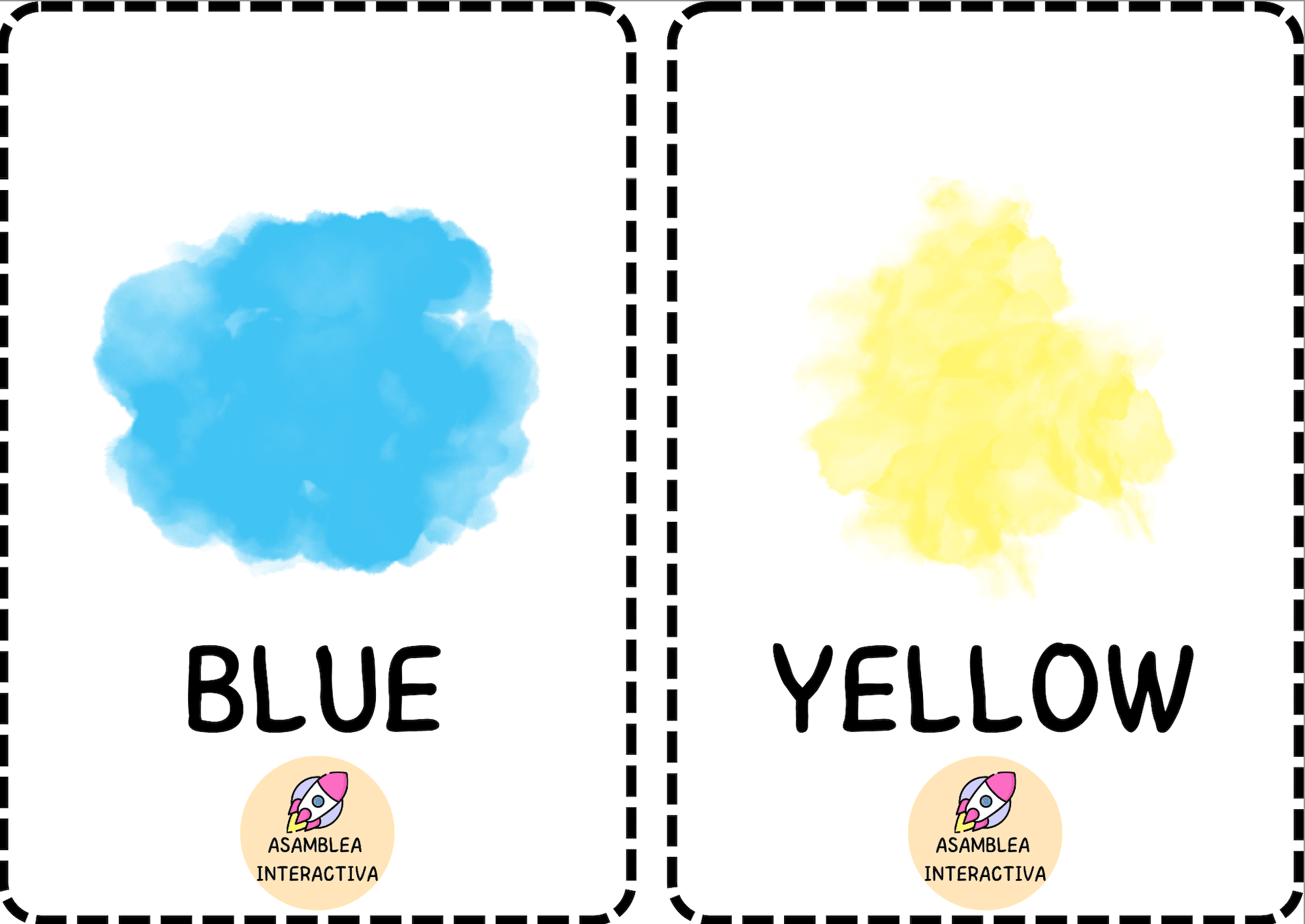COLORS' FLASHCARDS