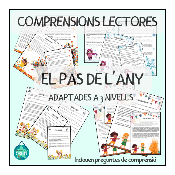 COMPRENSIONS LECTORES - PAS DE L'ANY