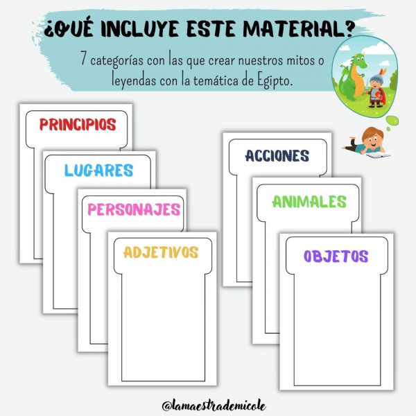 FÁBRICA DE MITOS Y LEYENDAS DE EGIPTO