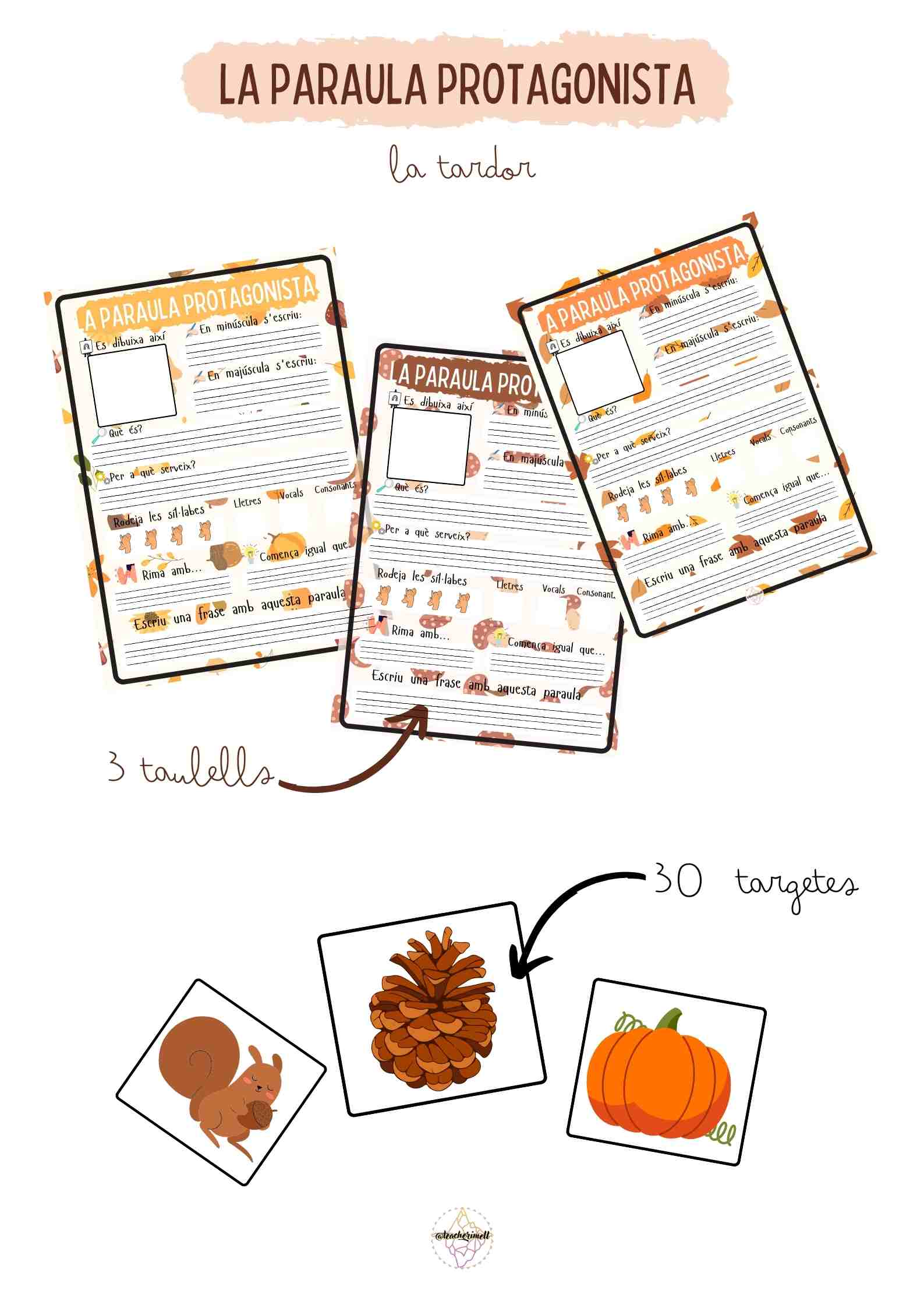 LA PARAULA PROTAGONISTA - tardor