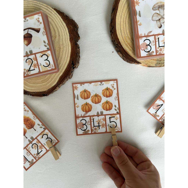 Actividad de conteo - otoño