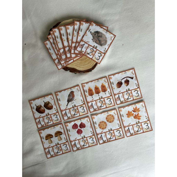 Actividad de conteo - otoño