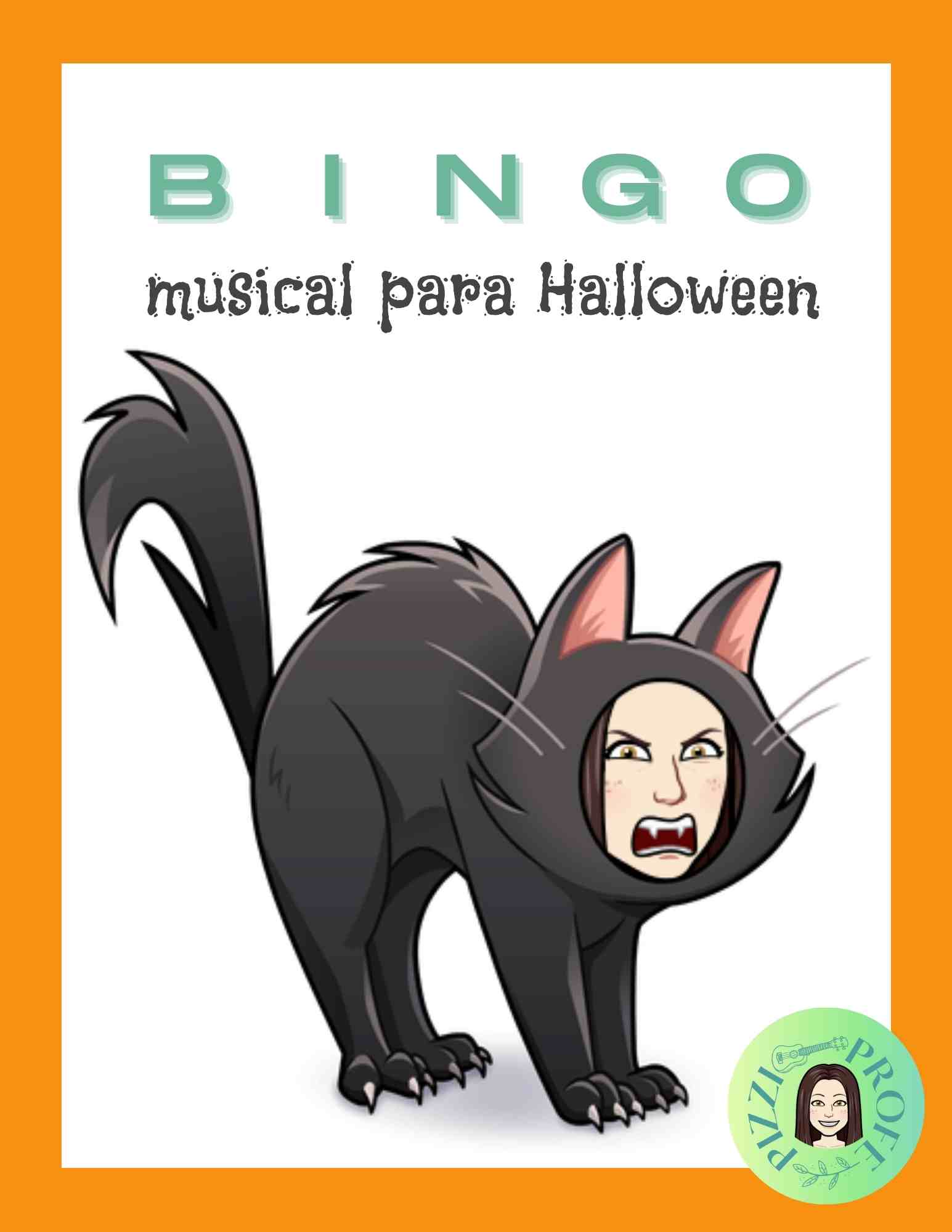 Bingo musical para Halloween by @pizziprofe
