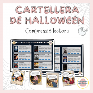 Cartellera Halloween - Comprensió lectora