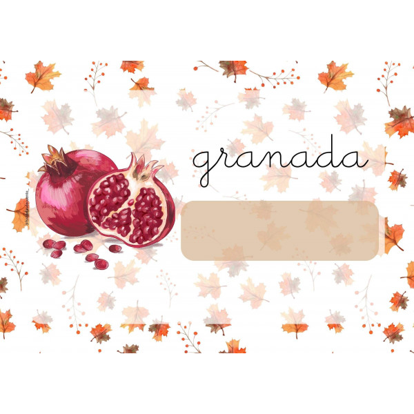 libro del otoño - ligada