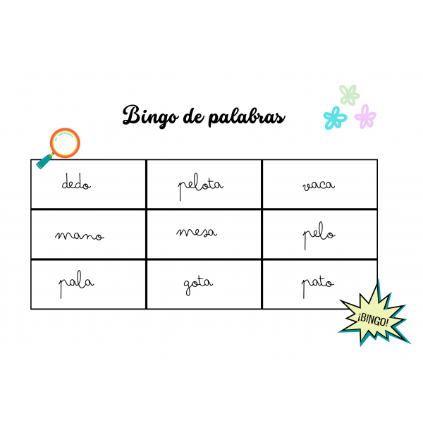 BINGO PALABRAS