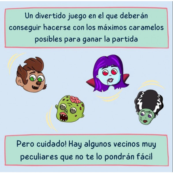 Juego Mesa Halloween: Truco o Trato (CAST/CAT)