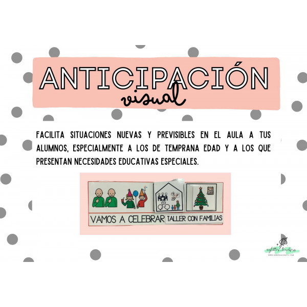 ANTICIPACIÓN DE PARA ALUMNOS TEA