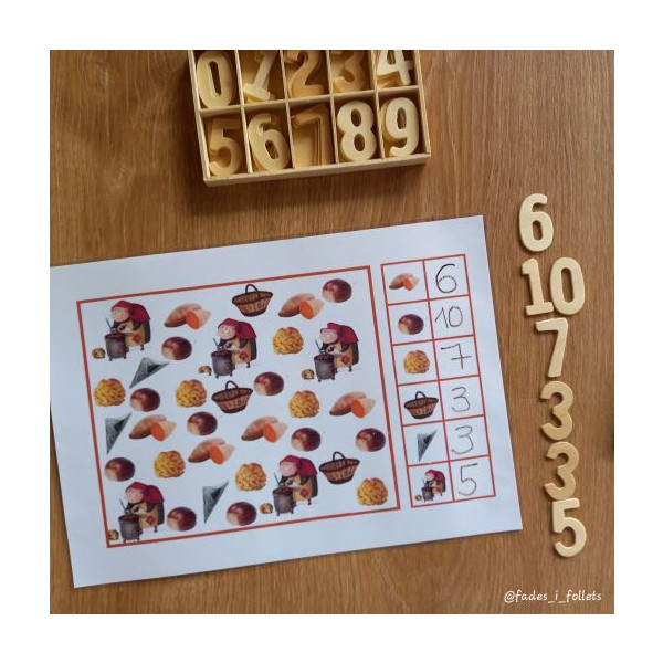 Comptar elements TARDOR