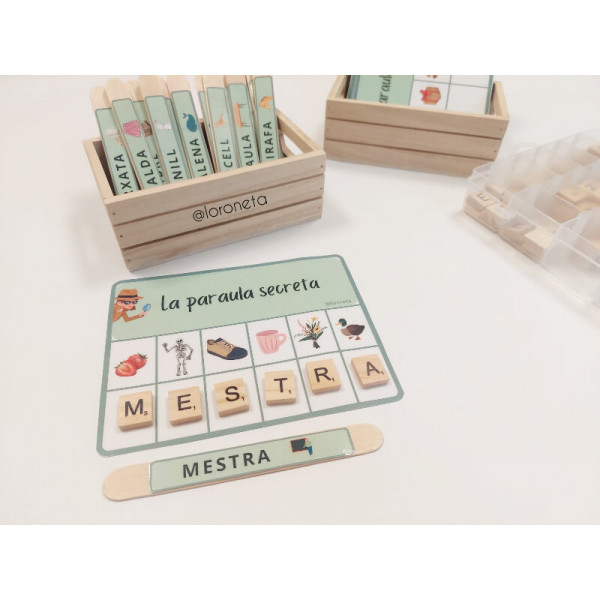 Lectoescriptura. La Paraula Secreta