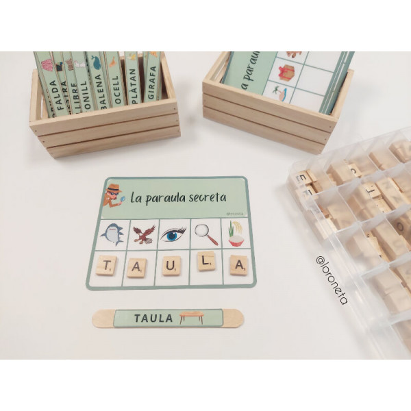 Lectoescriptura. La Paraula Secreta