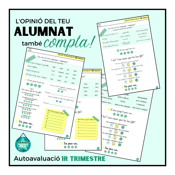 AUTOAVALUACIÓ ALUMNAT