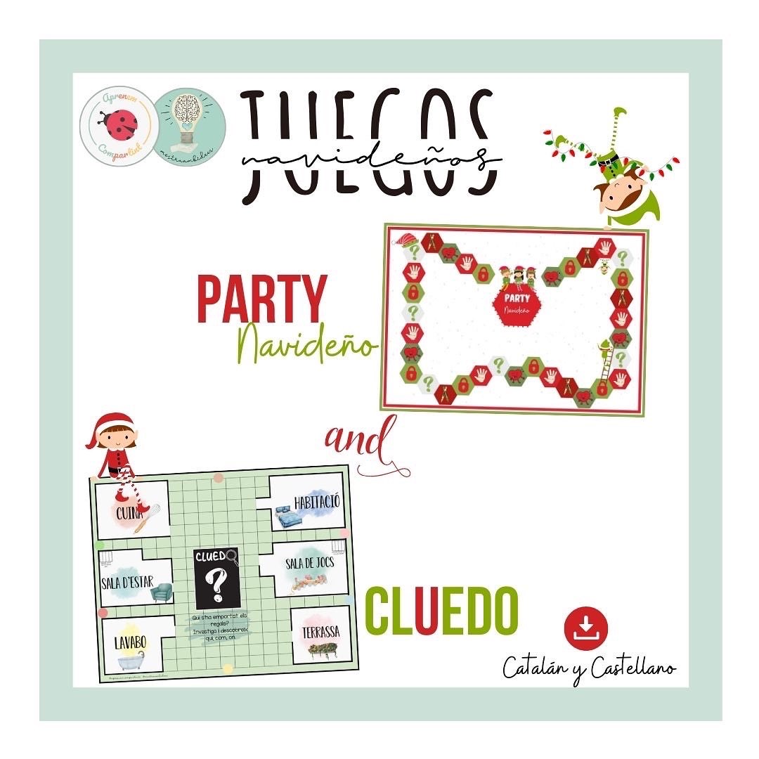 Jocs Nadalens: Party i Cluedo
