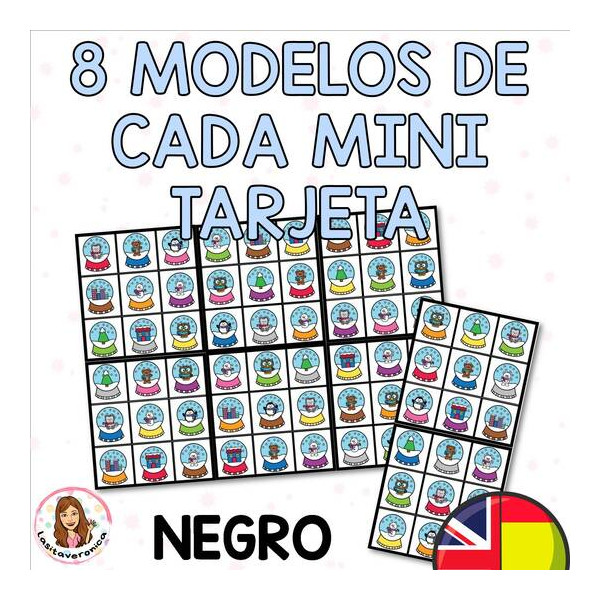 Orientación espacial invierno. January. Math centers / Spatial Concepts Winter