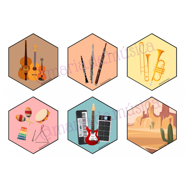 CATAN MUSICAL instrumentos, CATALÀ i CASTELLANO