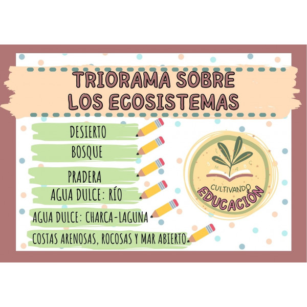 Triorama de ecosistemas