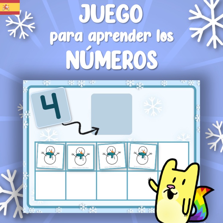 JUEGO de NÚMEROS de INVIERNO