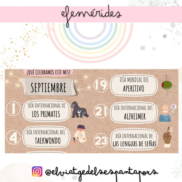 Días internacionales y mundiales