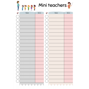 Mini-teachers grid