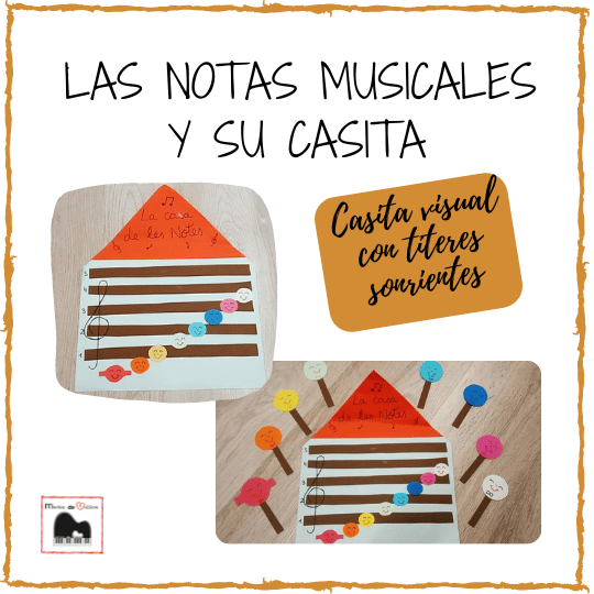 La casa de las notas musicales
