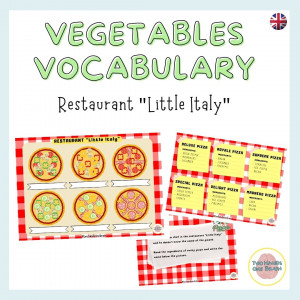 Restaurant 'Little Italy' - Vegetables vocabulary