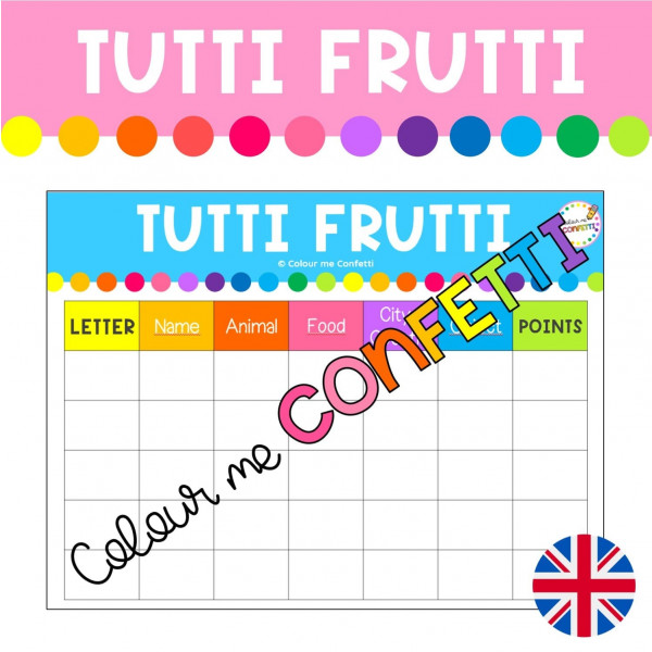 Tutti Frutti - Game
