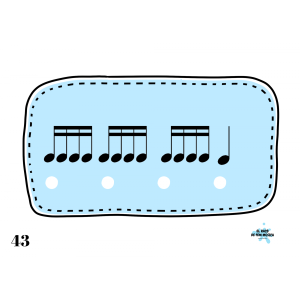 CARTELES DE RITMOS NIVELES 4 Y 5