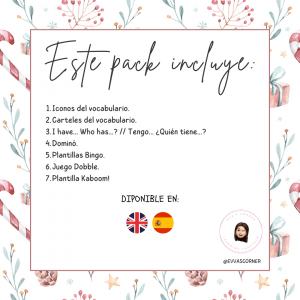 Pack Recursos Christmas - Inglés