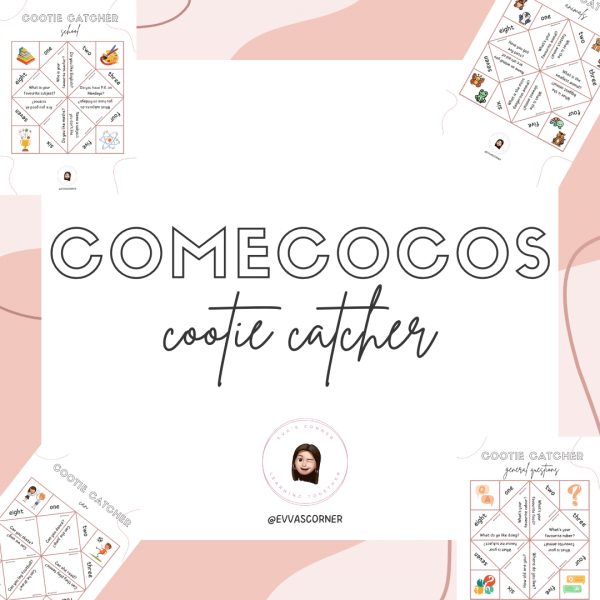 Comecocos - Cootie Catcher (Templates/Plantillas)