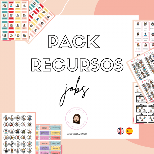 Pack Recursos Jobs - Inglés