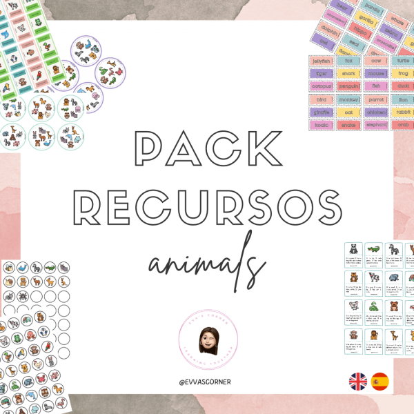 Pack Recursos Animals - Inglés