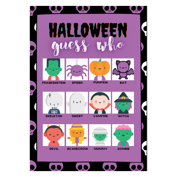Halloween Guess Who