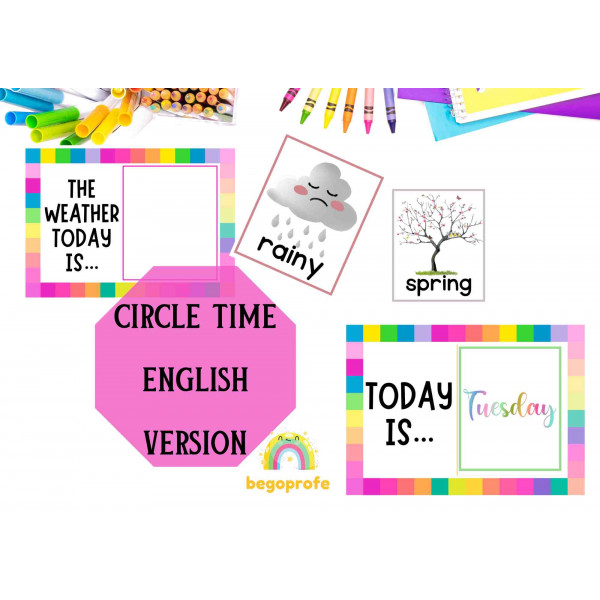 Circle time learning board