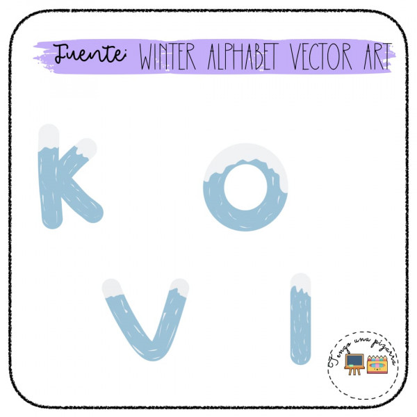 Fuentes Canva invierno