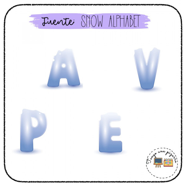 Fuentes Canva invierno