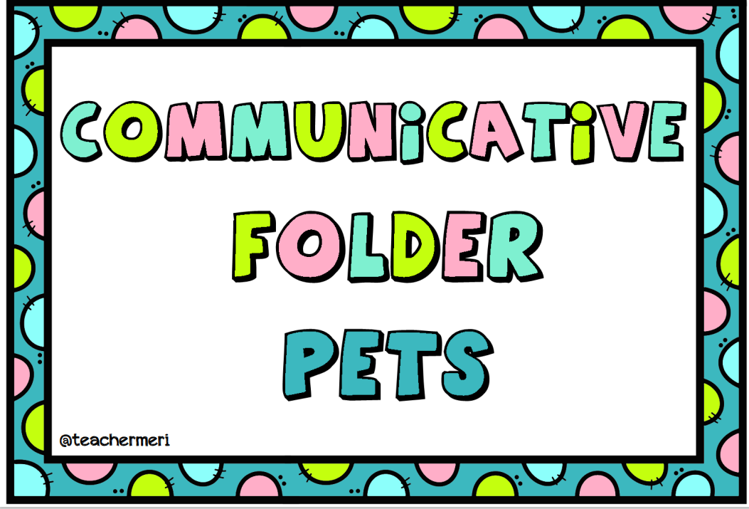 COMMUNICATIVE FOLDER PETS