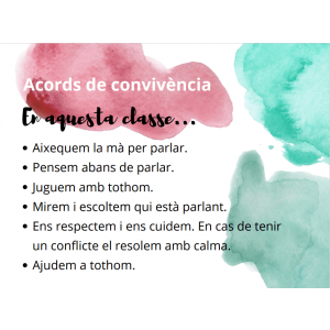 ACORDS DE CONVIVÈNCIA D'AULA