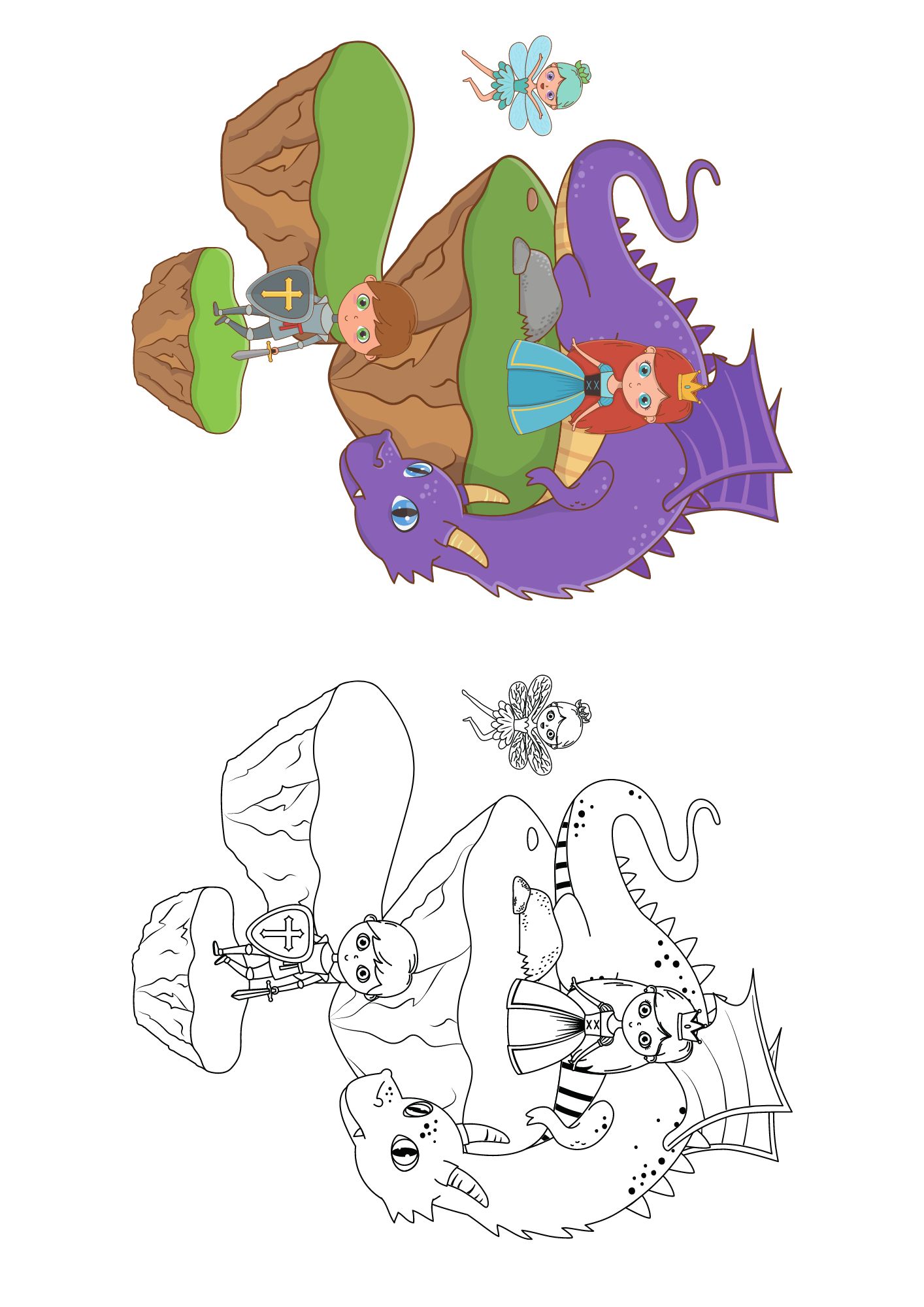 Pinta segons el model Sant Jordi