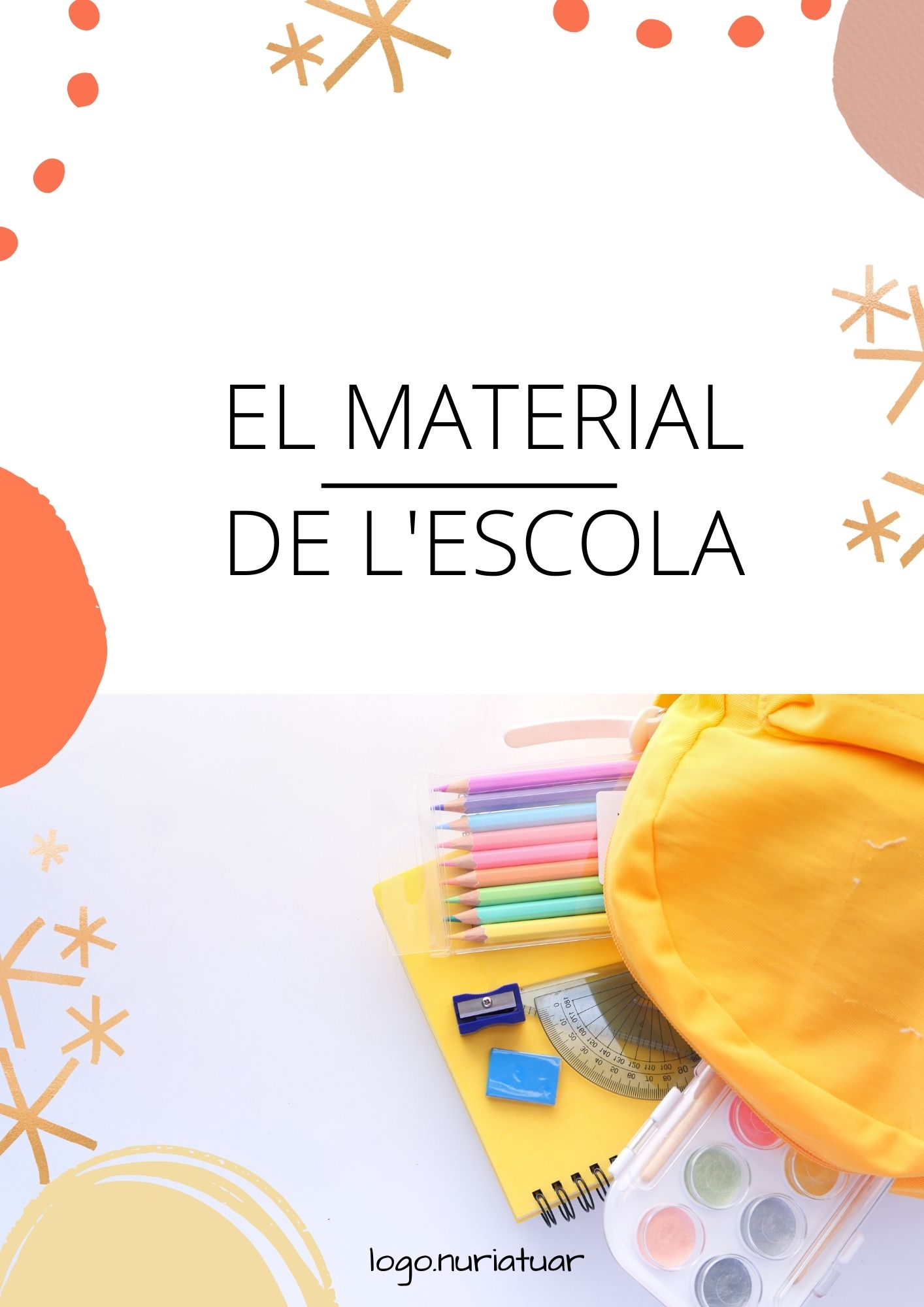 EL MATERIAL DE L'ESCOLA